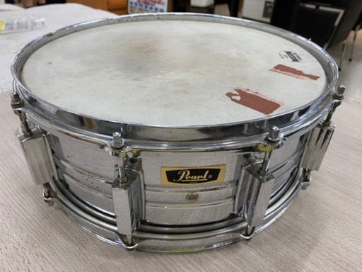 Pearl　スネアドラム　スネア　スチールスネア　スチール　