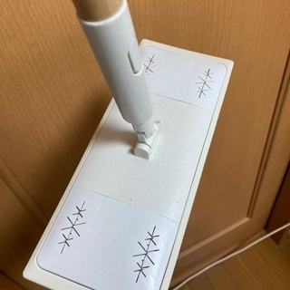 無印良品　クイックルワイパー　フローリングモップ　木製の画像