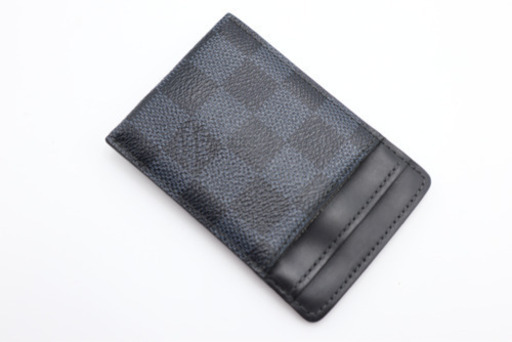 《LOUIS VUITTON/ダミエコバルト カードケース》ABランク 美品 袋