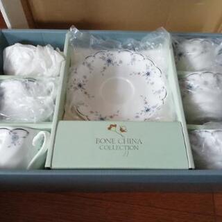 BONE  CHINA コーヒー　ティー　カップ　5客セットの画像