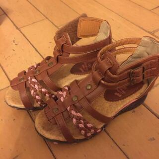 涼しげ ホーキンススポーツガール キッズサンダル 18cm