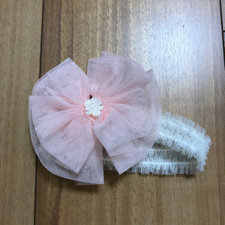 ベビー　ヘアバンド　リボン