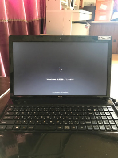 中古ノートパソコン　NEC