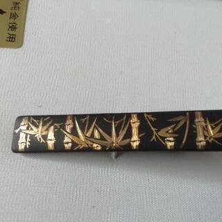 川人象嵌　カフス、ネクタイピン　純金使用品の画像