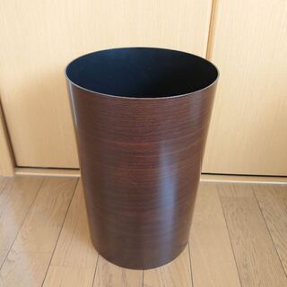 木目調ごみ箱