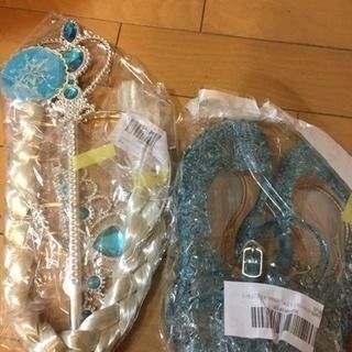 【新品】ハロウィン 仮装 アナと雪の女王風 ラバーサンダル19....