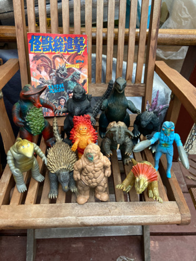 バンダイの怪獣　円谷プロ多数