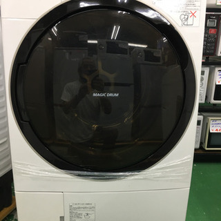 cg3618　TOSHIBAドラム式洗濯乾燥機　TW-117VL-W  2015年　清掃済