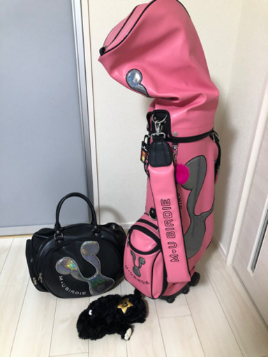 M.U BIRDIE エムユーバーディ ゴルフバッグ　他3点
