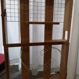フクロモモンガの遊び場に！！手作り品