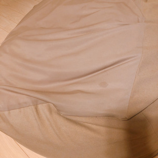 無印良品　ビーズクッションの画像