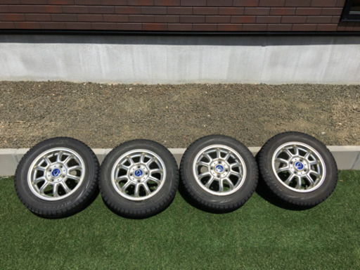 【格安！】ブリジストンVRX 155/65R13 バリ溝スタッドレス　2017年製