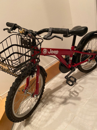自転車　子供　18インチ　　jeep