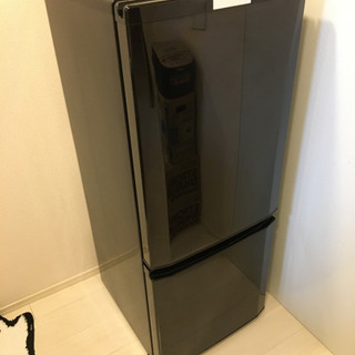 ①※値下げしました！三菱　冷蔵庫　146L 2ドア 右開き 3年間使用(2017年新品で購入、5年間保証書付き)