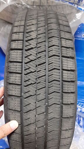 スタッドレスタイヤ・ホイール 4本セット ブリザックVRX2 175/65/R14 2017年製