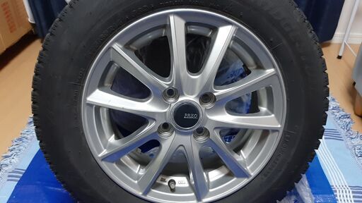 スタッドレスタイヤ・ホイール 4本セット ブリザックVRX2 175/65/R14 2017年製