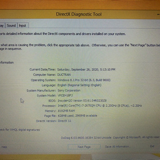 パソコン　Sony vaio core i7💪💪💪の画像