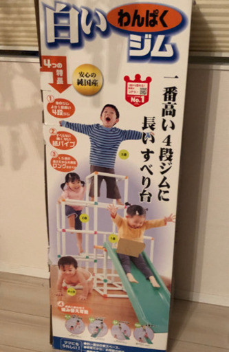 ★白いわんぱくジム　ジャングルジム