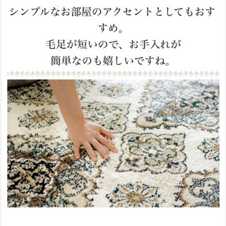 ラグマット ラグ カーペット おしゃれ 欧米 オールシーズンの画像