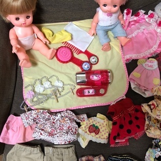 メルちゃんグッズを中心にセットにしてお譲りします。の画像