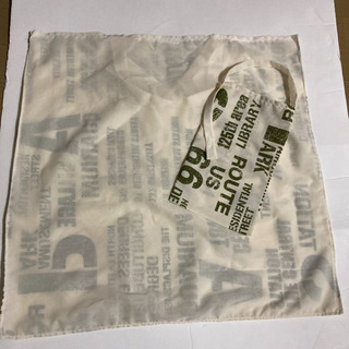 新品　結んで携帯トートバッグ　エコバッグ　ミニバッグ付き　値下げ交渉可能の画像