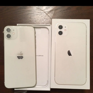 iPhone 11 SIMフリー　新品　256GB ホワイト　ア...