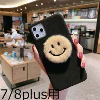 【新品】【iPhone7/8 Plus ブラック】スマホケース ...