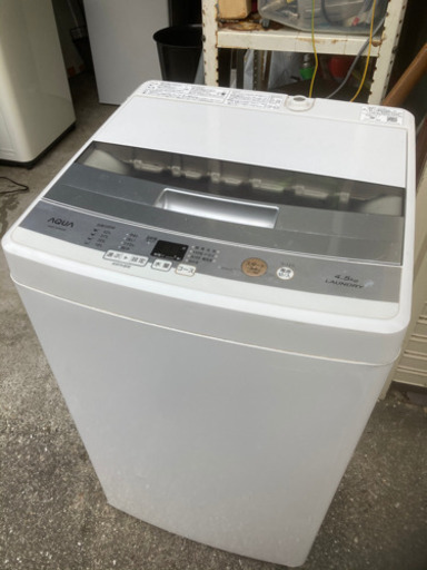 2017式aqua 4.5洗濯機