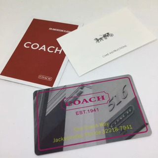 COACH コーチ 長財布　パイソン柄　モノクロ　新品未使用の画像