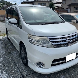 【H20年式・セレナ　ハイウェイスター】車検R3年5月／純正ナビ...