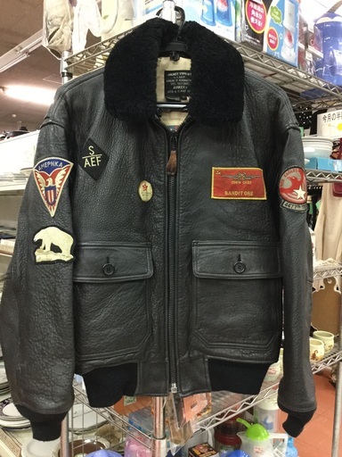 AVIREX レザーフライトジャケット G–1　7823 MIG−29 サイズ:S  ¥16,280(税込)