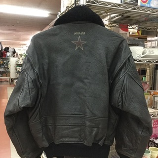 AVIREX レザーフライトジャケット G–1　7823 MIG−29 サイズ:S  ¥16,280(税込)の画像
