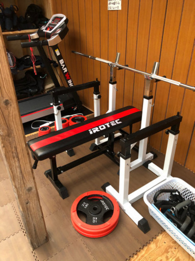 アイロテック  ベンチプレス台　セーフティスタンド