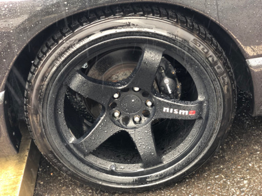 LM GT4 18インチ　10.5J+15　マシニングロゴバージョン R34