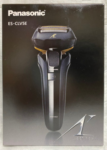 未使用メーカー保証2021/9/21 ラムダッシュ5枚刃  ES-CLV5E-K