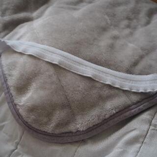 ニトリ Nウォーム 毛布＆敷きパッド 冬用の画像