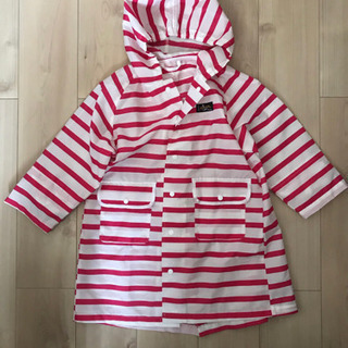 あげます　子供　幼児　レインコート　サイズ110cm ブルーアズ...