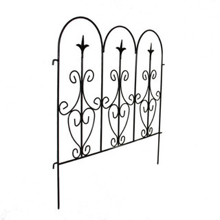 新品 アイアンフェンス60 4枚組 5セット ブラック