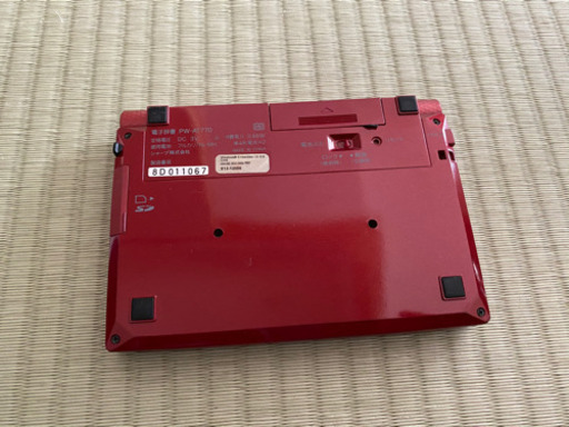電子辞書　SHARP PW AT770 美品