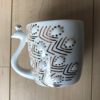 フランフラン　マグカップ　未使用　クジャク　Francfranc　　