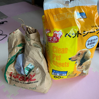 小動物　ペットシートとその木
