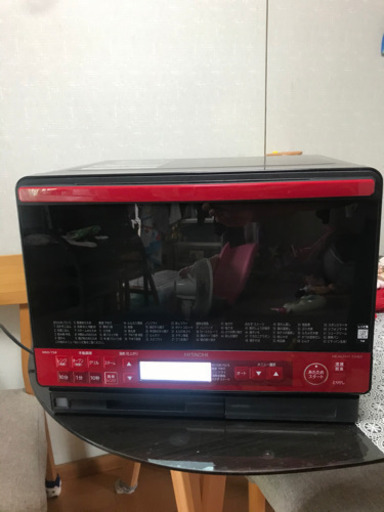 日立 HITACHI ヘルシーシェフ MRO-TS8 2018年製 レッド