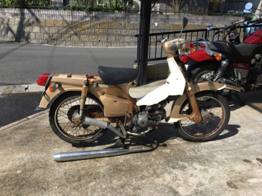 カブ90部品取り(レストアベース)