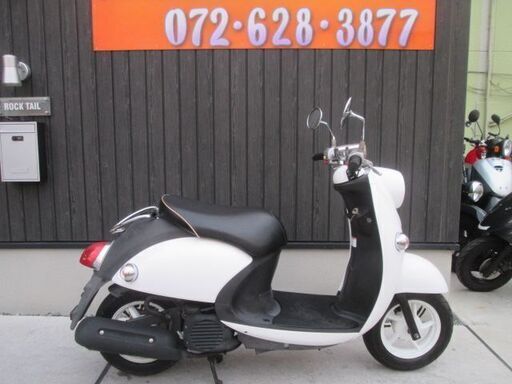 ★7万円　ビーノ！インジェクションモデル！ＶＩＮＯ　人気の白！ＳＡ37Ｊ　セル1　実動車★ヤマハ
