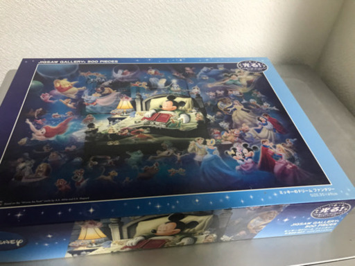 ディズニー  Mickey Mouse  パズル  完成品  箱・額付 値下げ