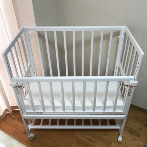 10月3日まで掲載☆ベビーベット そいねーる ロング 延長パーツ＆キャスター付