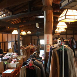 祝砲酒造の旧酒蔵のガレージセール開催中です − 和歌山県