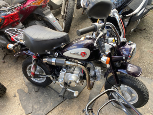 HONDA  モンキー　Z50J-222 ボアアップ　中国製エンジン　実動　福岡市南区
