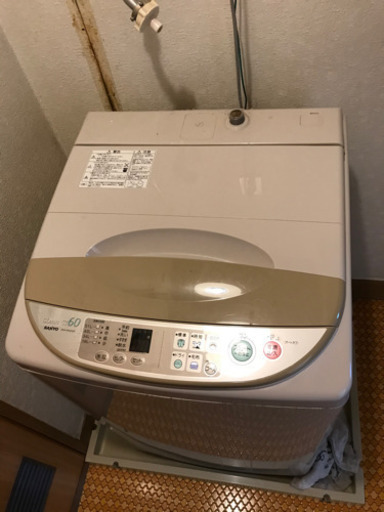 三洋電機 6kg 洗濯機　ASW-60S2 美品