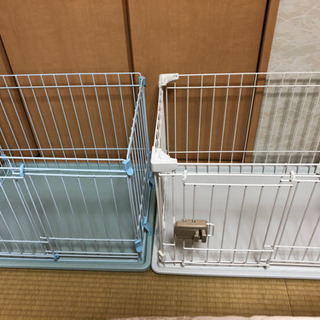 美品！ペット用ケージ2個セットの画像